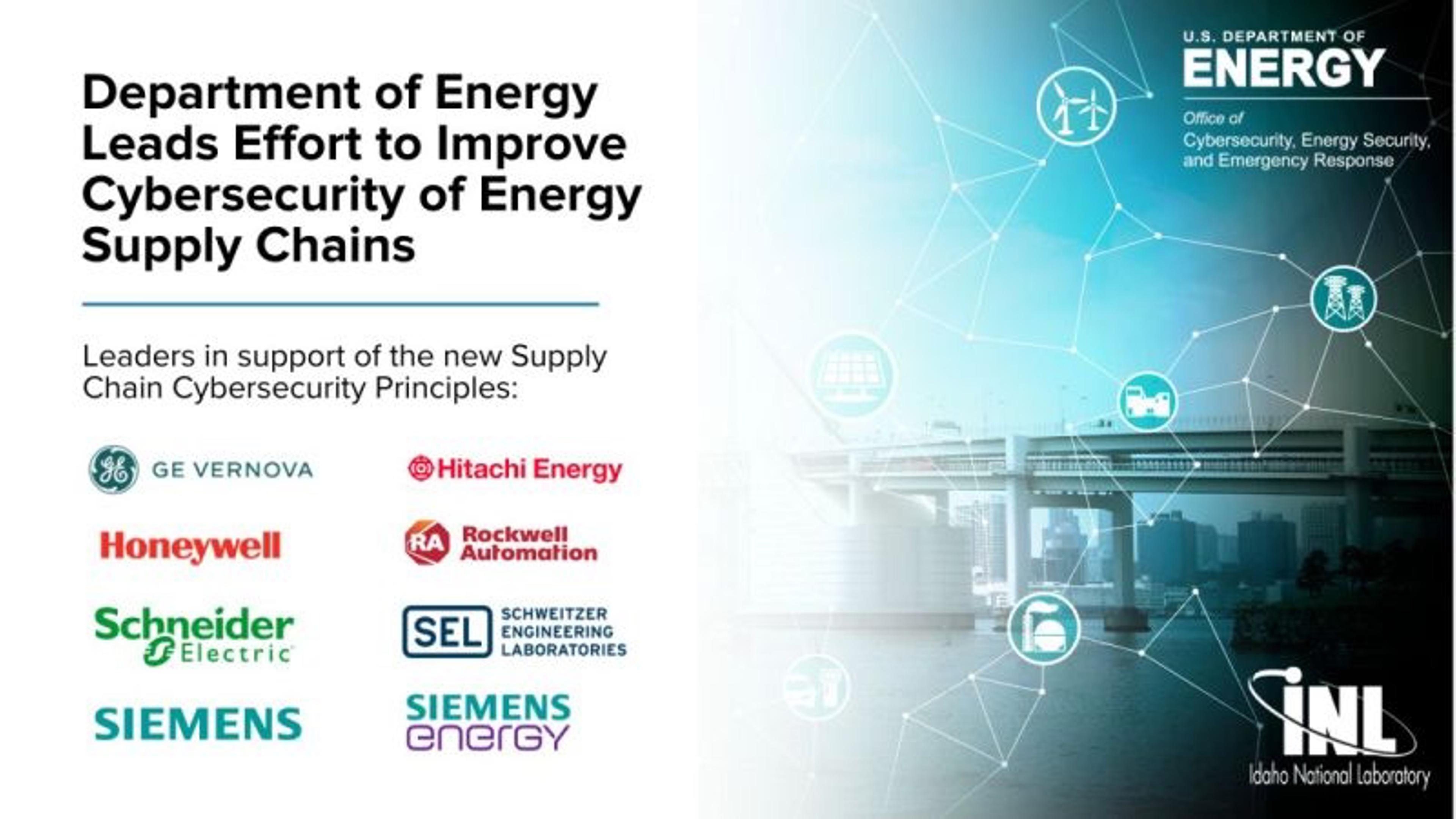 Strengthening Cybersecurity of Energy Supply Chains